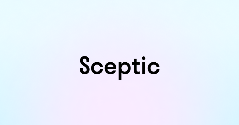 Sceptic