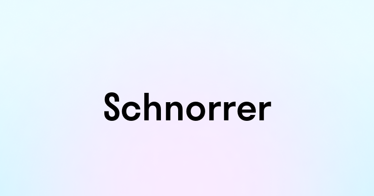 Schnorrer