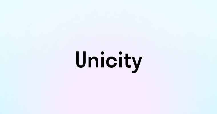 Unicity