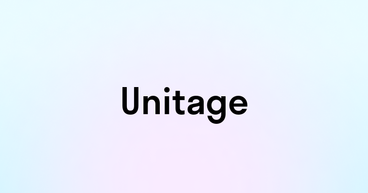 Unitage