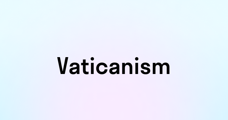 Vaticanism