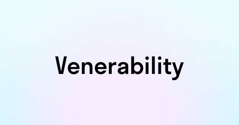 Venerability