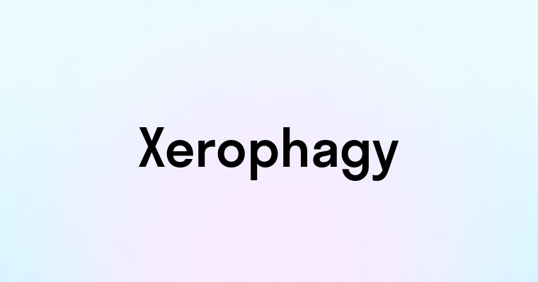 Xerophagy