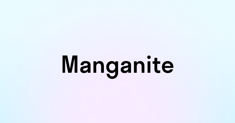 Manganite