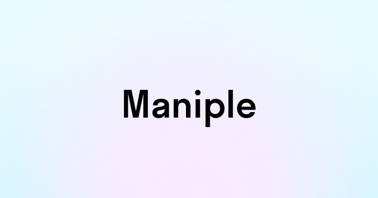 Maniple