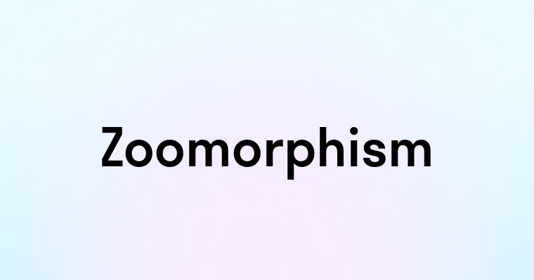 Zoomorphism