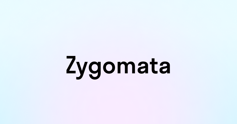 Zygomata