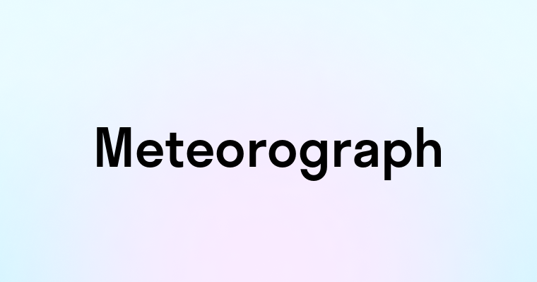 Meteorograph