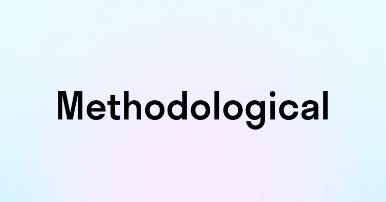 Methodological