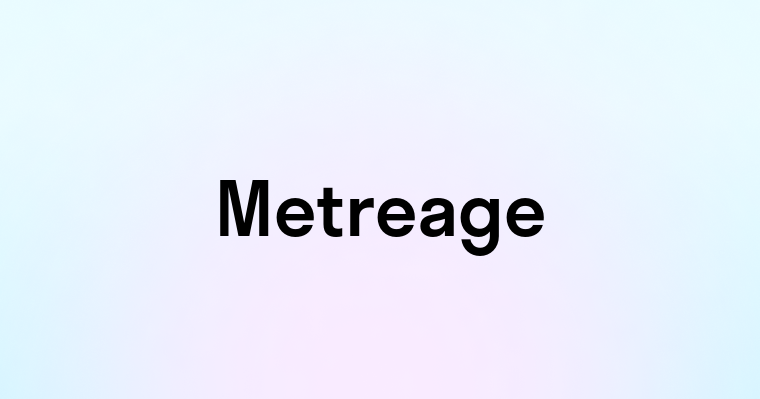 Metreage