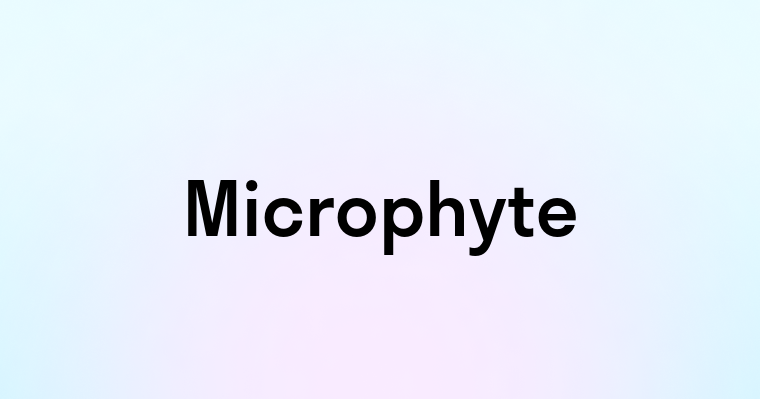 Microphyte