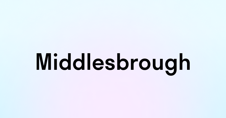 Middlesbrough