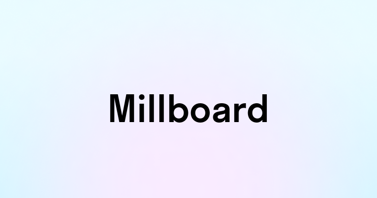 Millboard