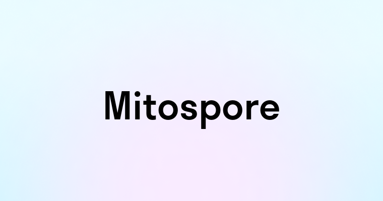 Mitospore