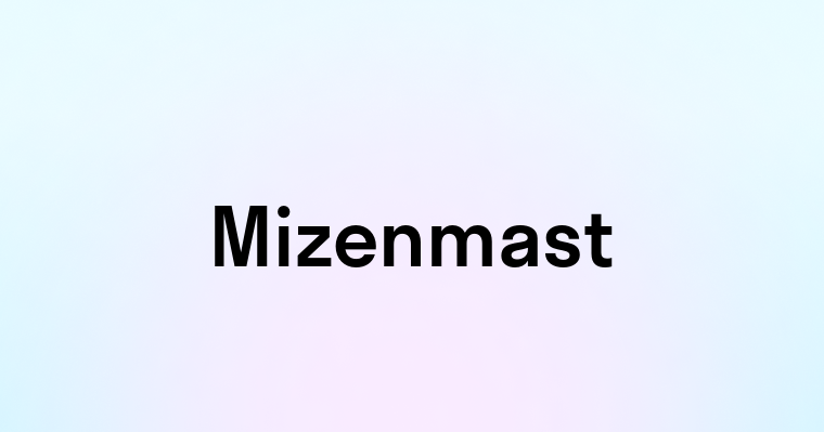 Mizenmast