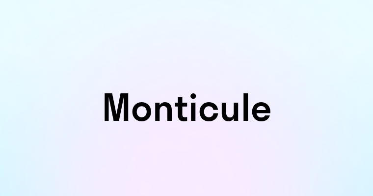 Monticule