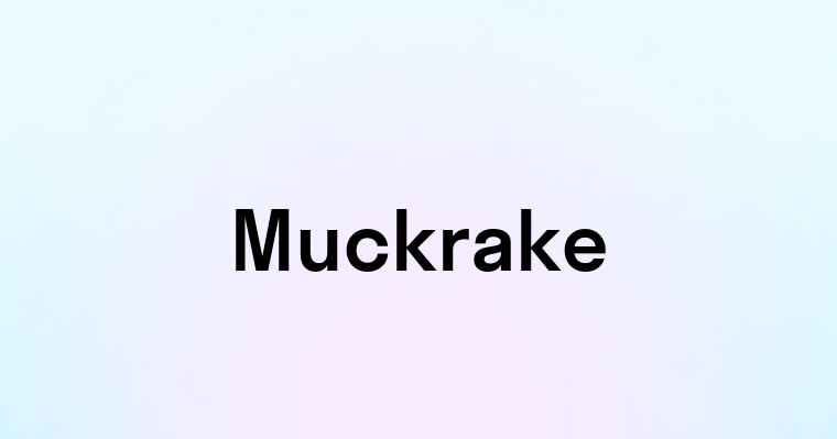 Muckrake