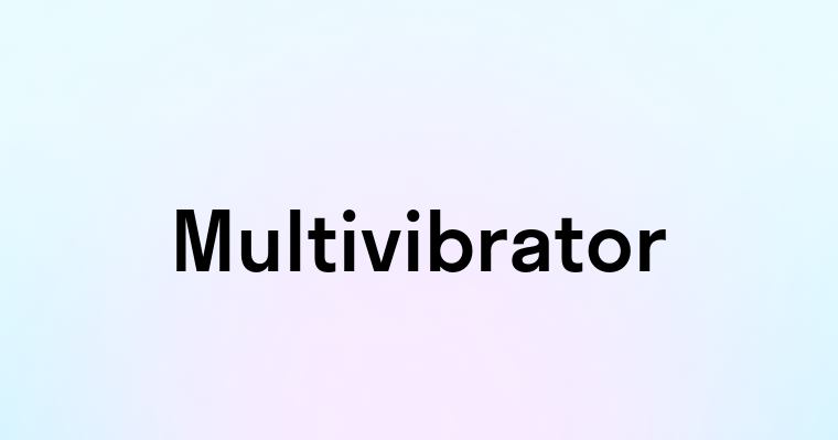 Multivibrator