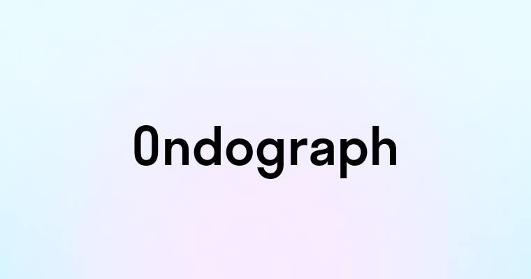 Ondograph