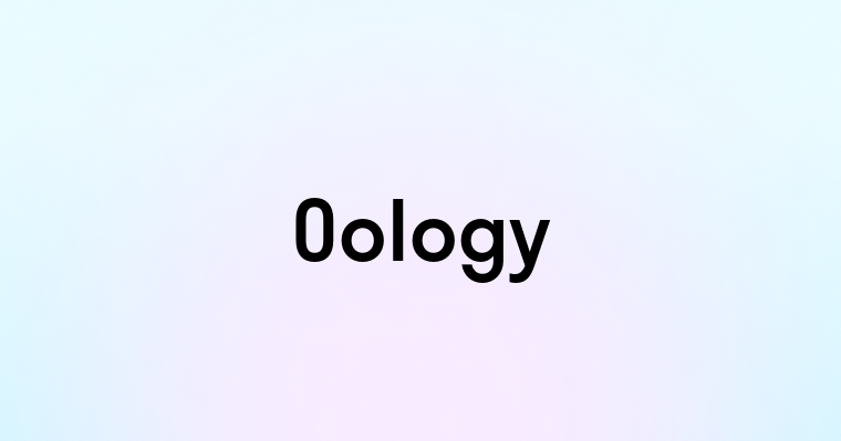 Oology