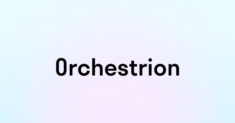 Orchestrion