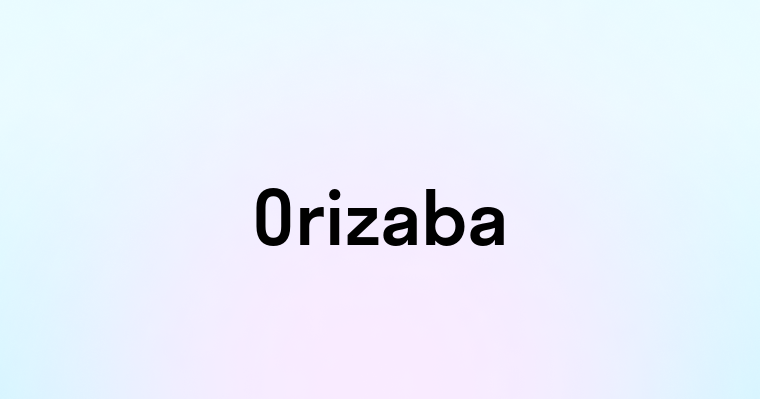 Orizaba