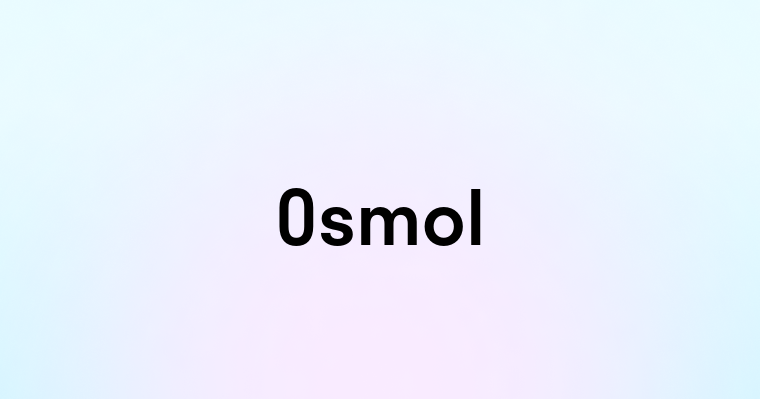 Osmol