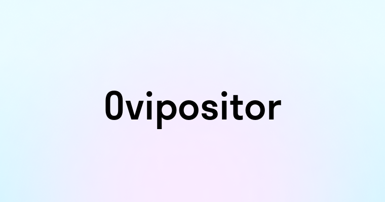 Ovipositor