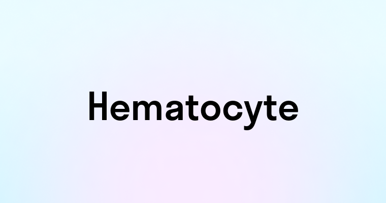 Hematocyte