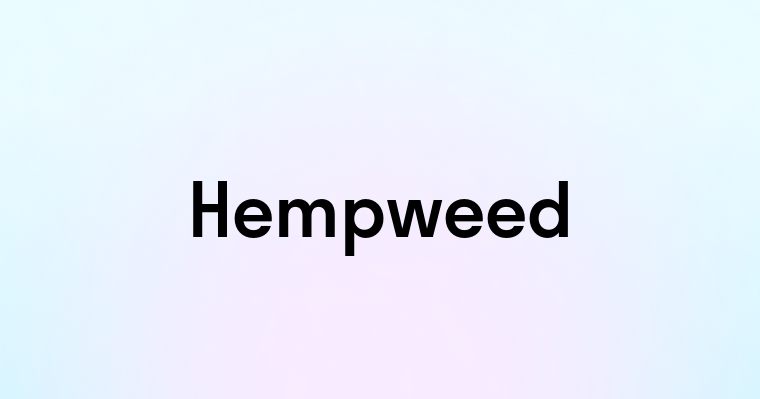 Hempweed