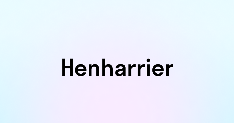 Henharrier