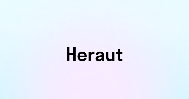 Heraut