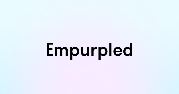 Empurpled