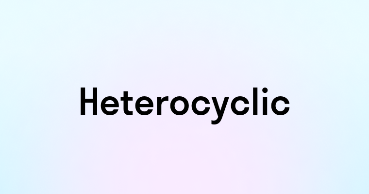 Heterocyclic