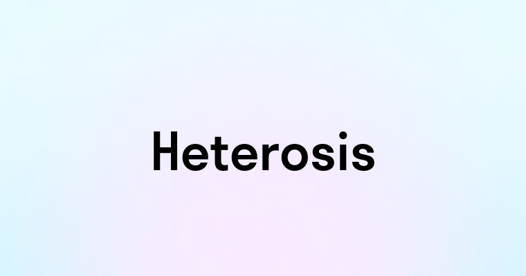 Heterosis