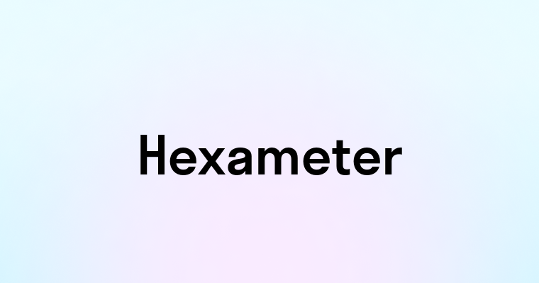 Hexameter