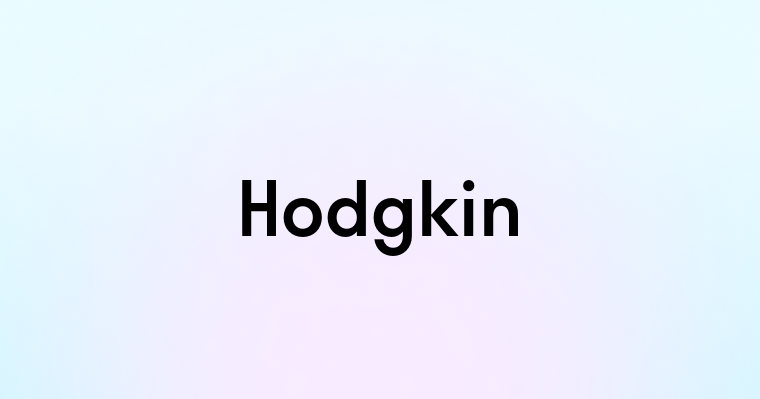 Hodgkin