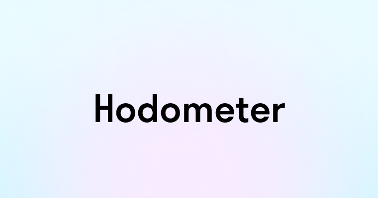 Hodometer