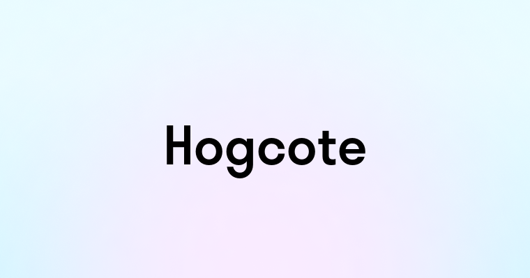 Hogcote