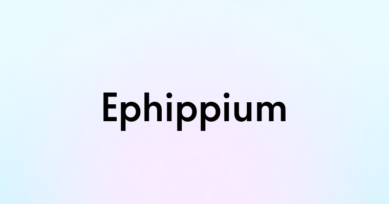 Ephippium