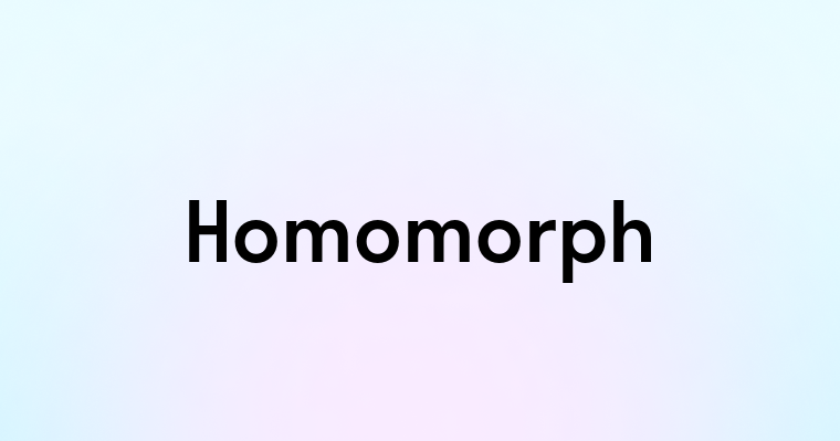 Homomorph