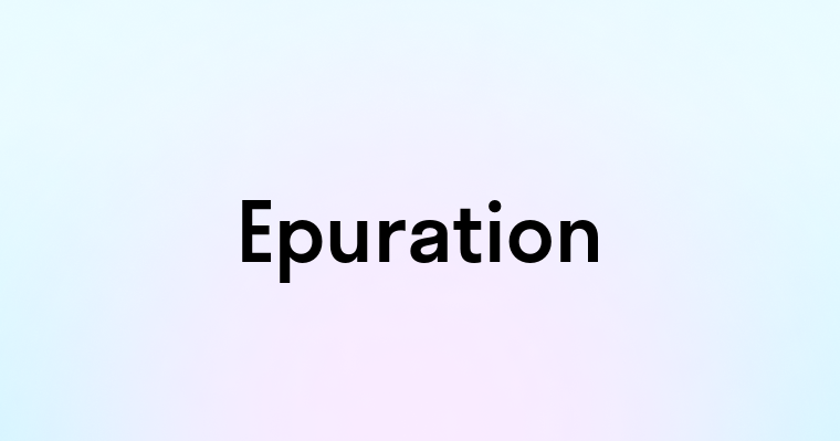 Epuration