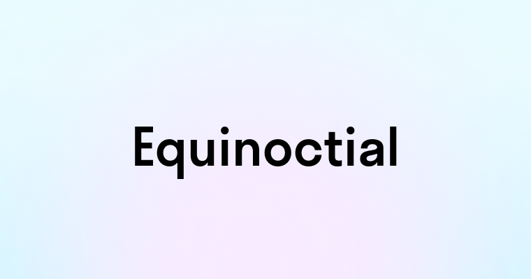 Equinoctial