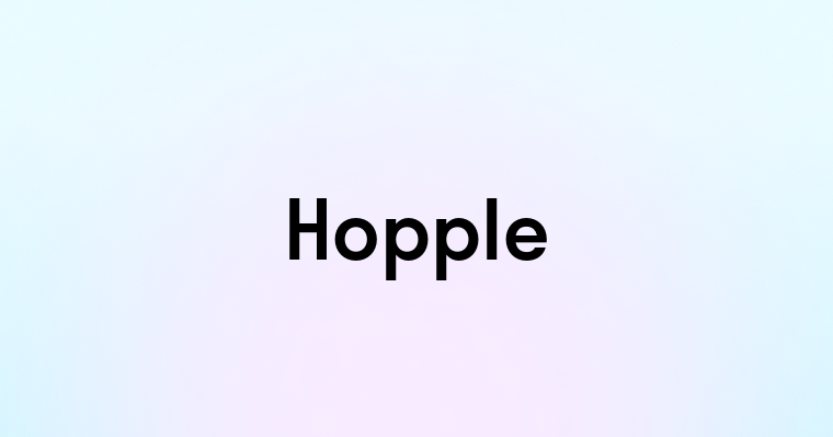 Hopple