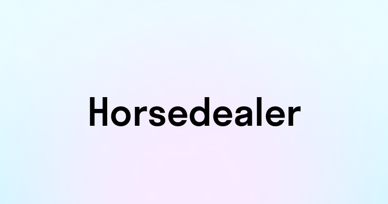 Horsedealer