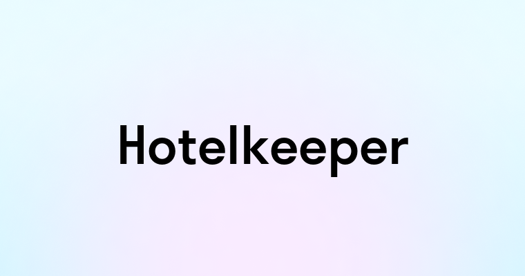 Hotelkeeper