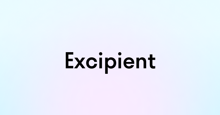 Excipient