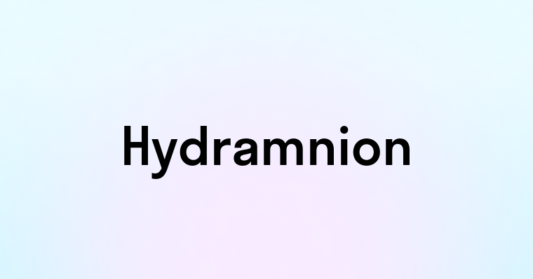 Hydramnion