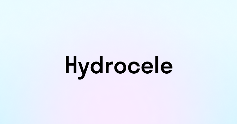 Hydrocele