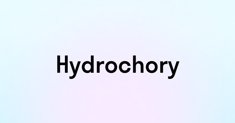 Hydrochory